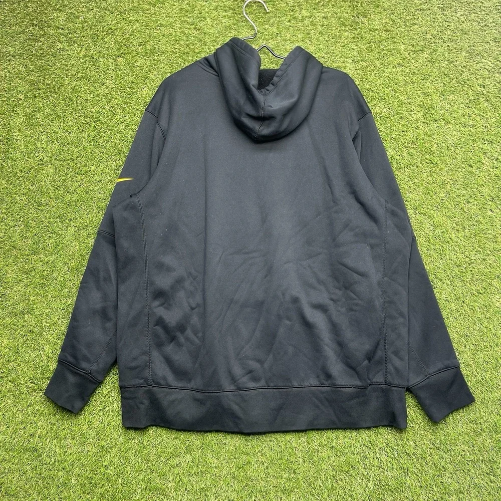 Nike Pittsburgh Steelers Hoodie Mens 2XL Black Gold Steel City Football Sports